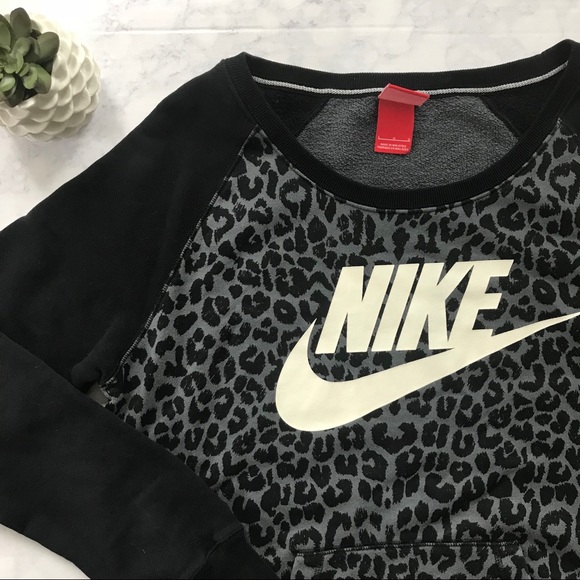 nike rally cheetah hoodie